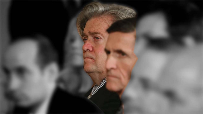 Steven Bannon, Michael Flynn... Fotoğraf: Getty